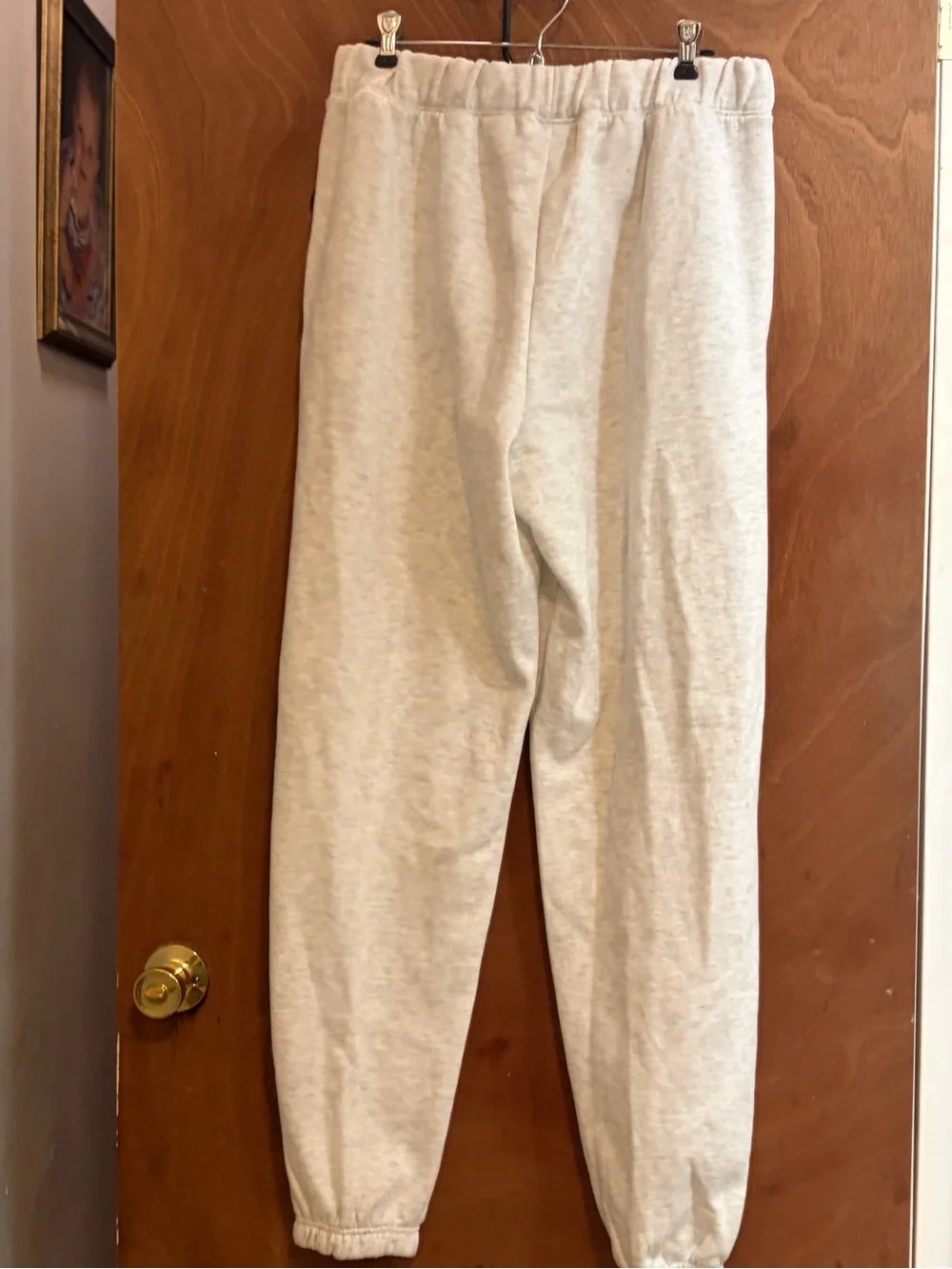 Champion Men’s size XL Cream Jogger Sweatpants Space Jam NWT